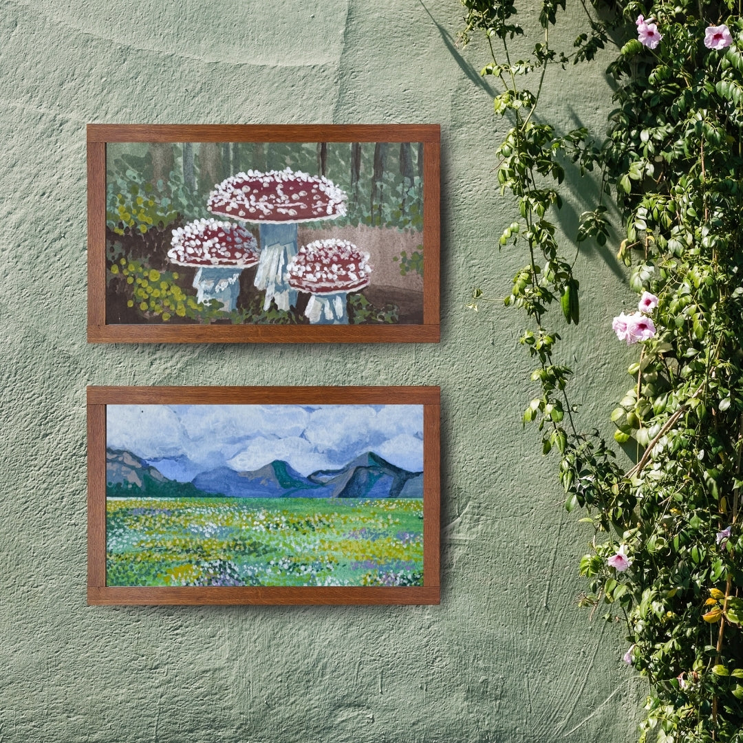Mushroom Forest- Fine Art Print