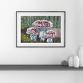 Mushroom Forest- Fine Art Print