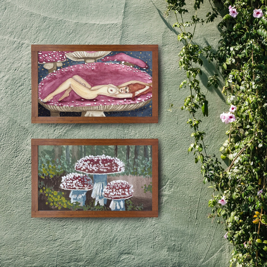 Mushroom Lover- Original Artwork