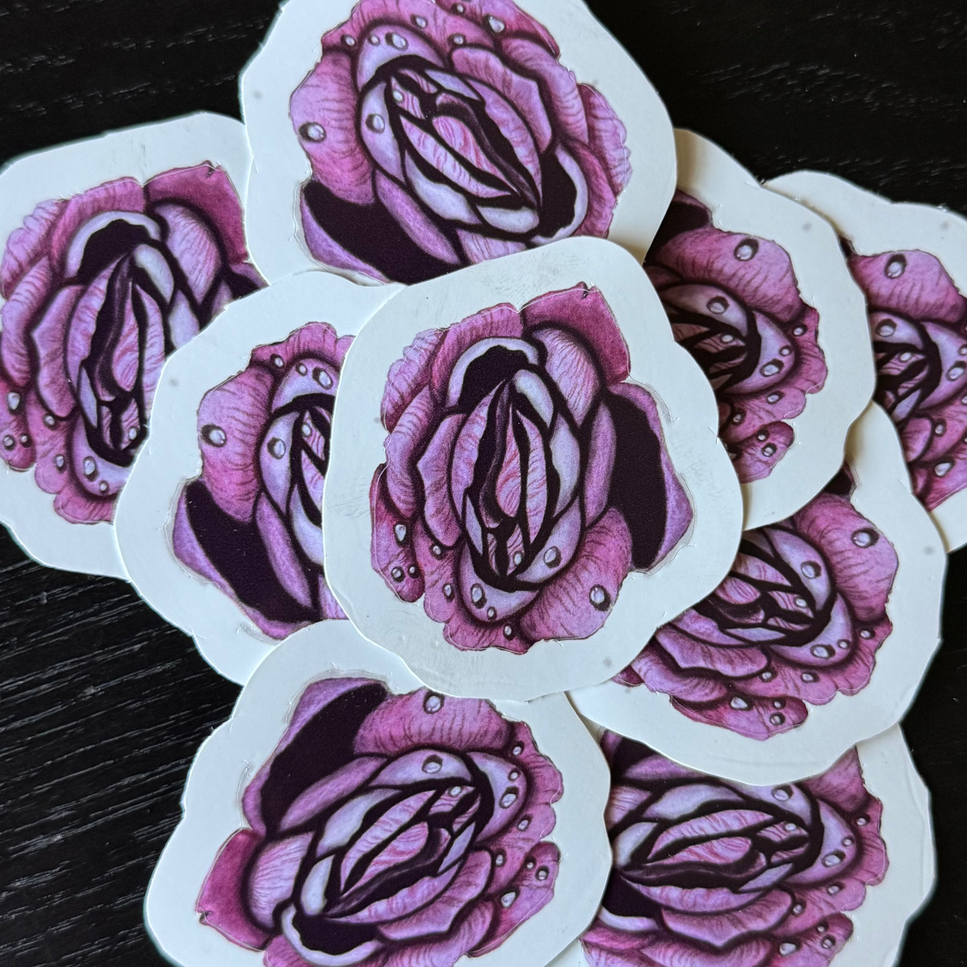Provocative Rose- Sticker