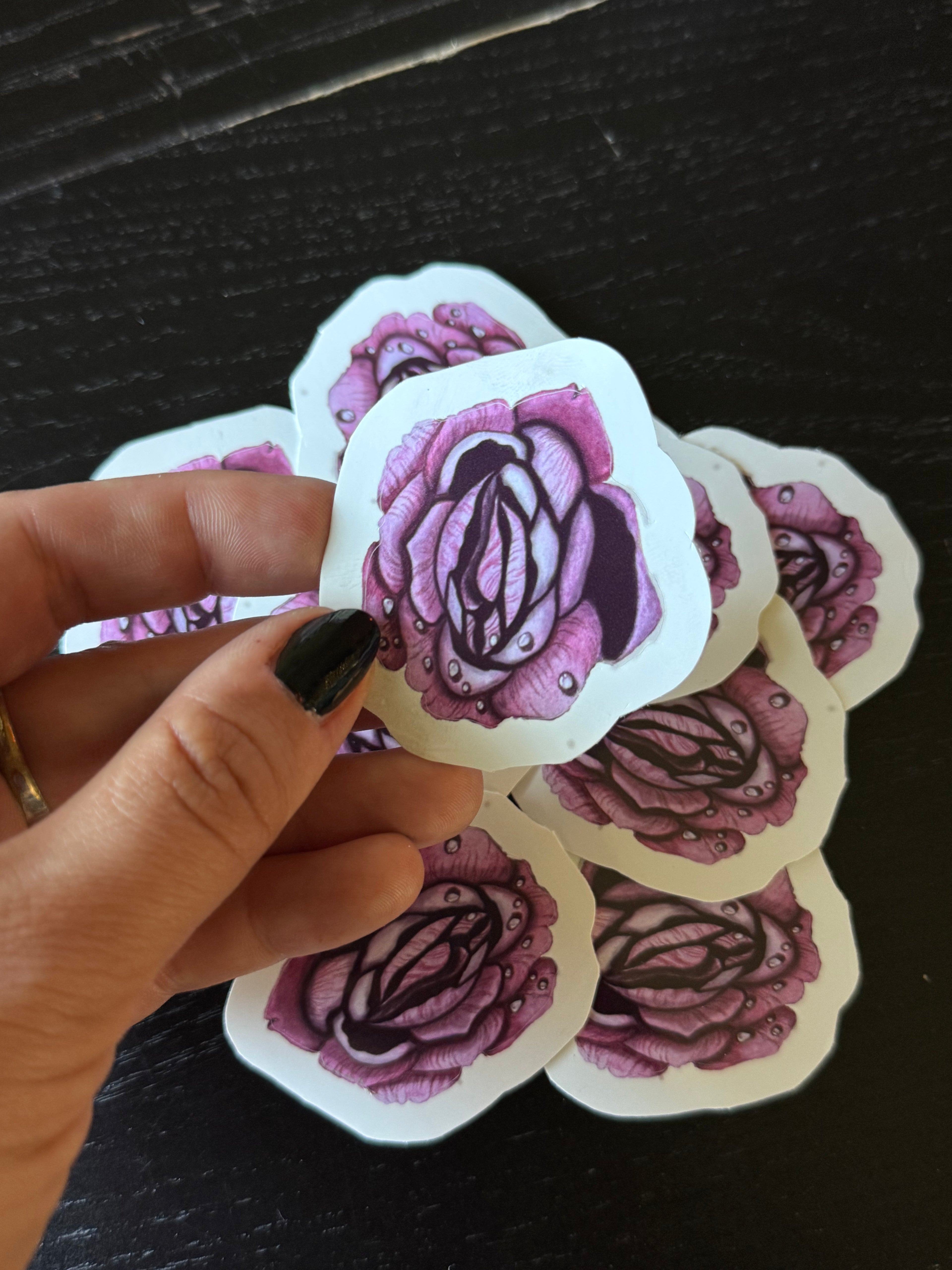 Provocative Rose- Sticker